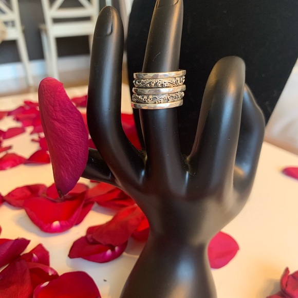 Silver designer ring - Picture 3 of 4